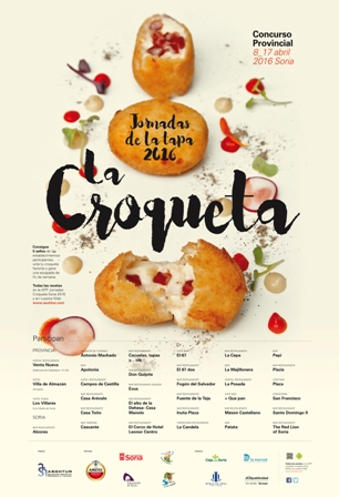 Cartel Semana de la Tapa de la Croqueta 2016