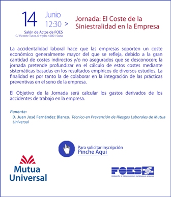 Jornada El Coste de la Siniestralidad en la Empresa