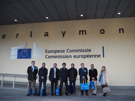 Visita Bruselas AJE Soria y AJE Navarra